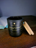 3 oz Winged Summit - Woodsy Fantasy Candle | Earthy & Masculine | Crackling Wooden Wick Candle