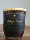 Midnight Bloom – Dark Dahlia Candle | Floral & Moody | Luxury Wooden Wick Candle