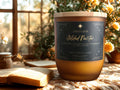 Gilded Nectar – Salted Honey Butter Candle | Warm, Sweet & Radiant | Wooden Wick Soy Candle
