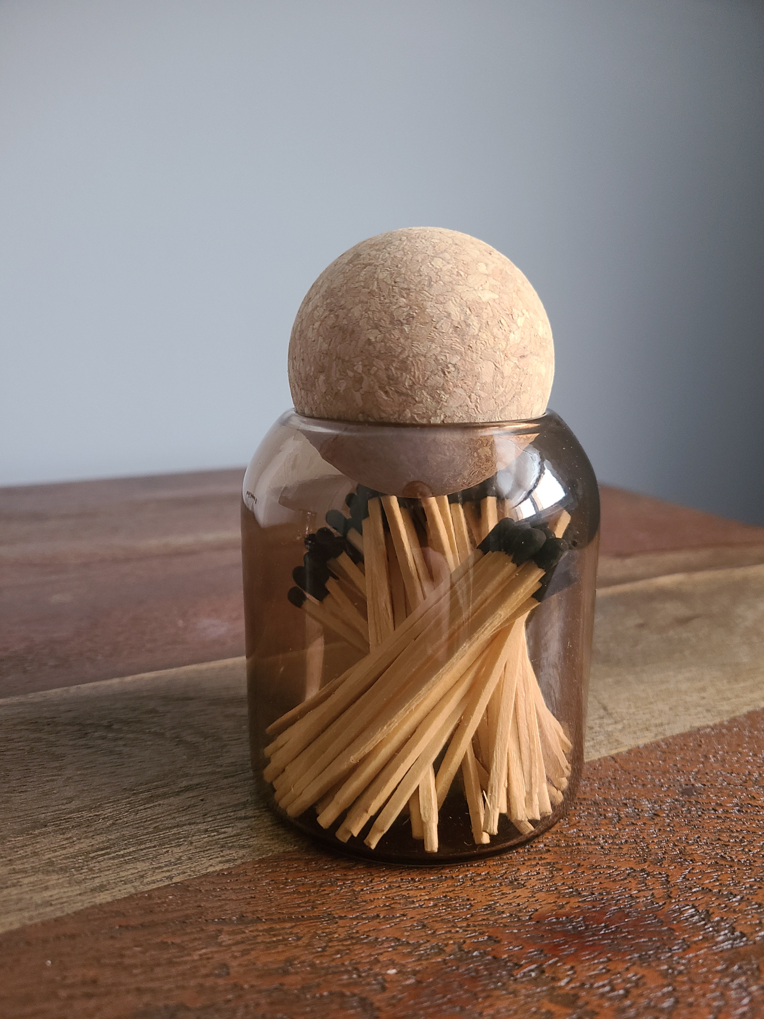 Ember Wyk Fire Sticks – Luxury Match Jar | Aesthetic Candle Matches with Striker